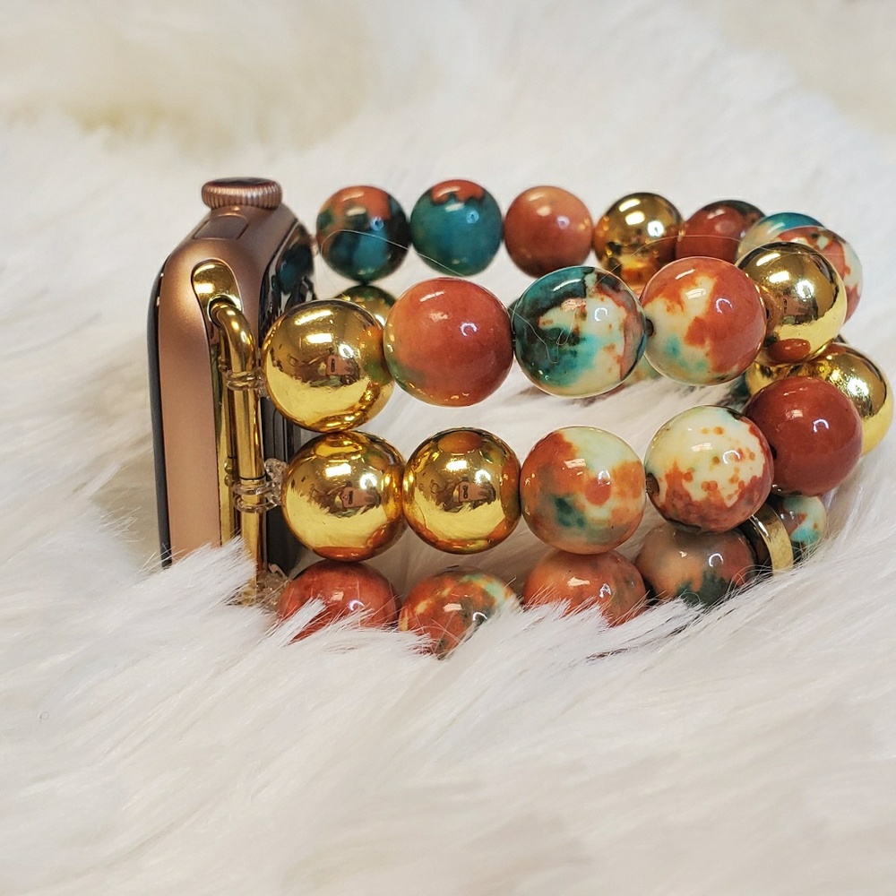 Beaded Watch Band - Picture 2 of 4